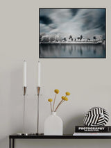 Winter City Poster och Canvastavla