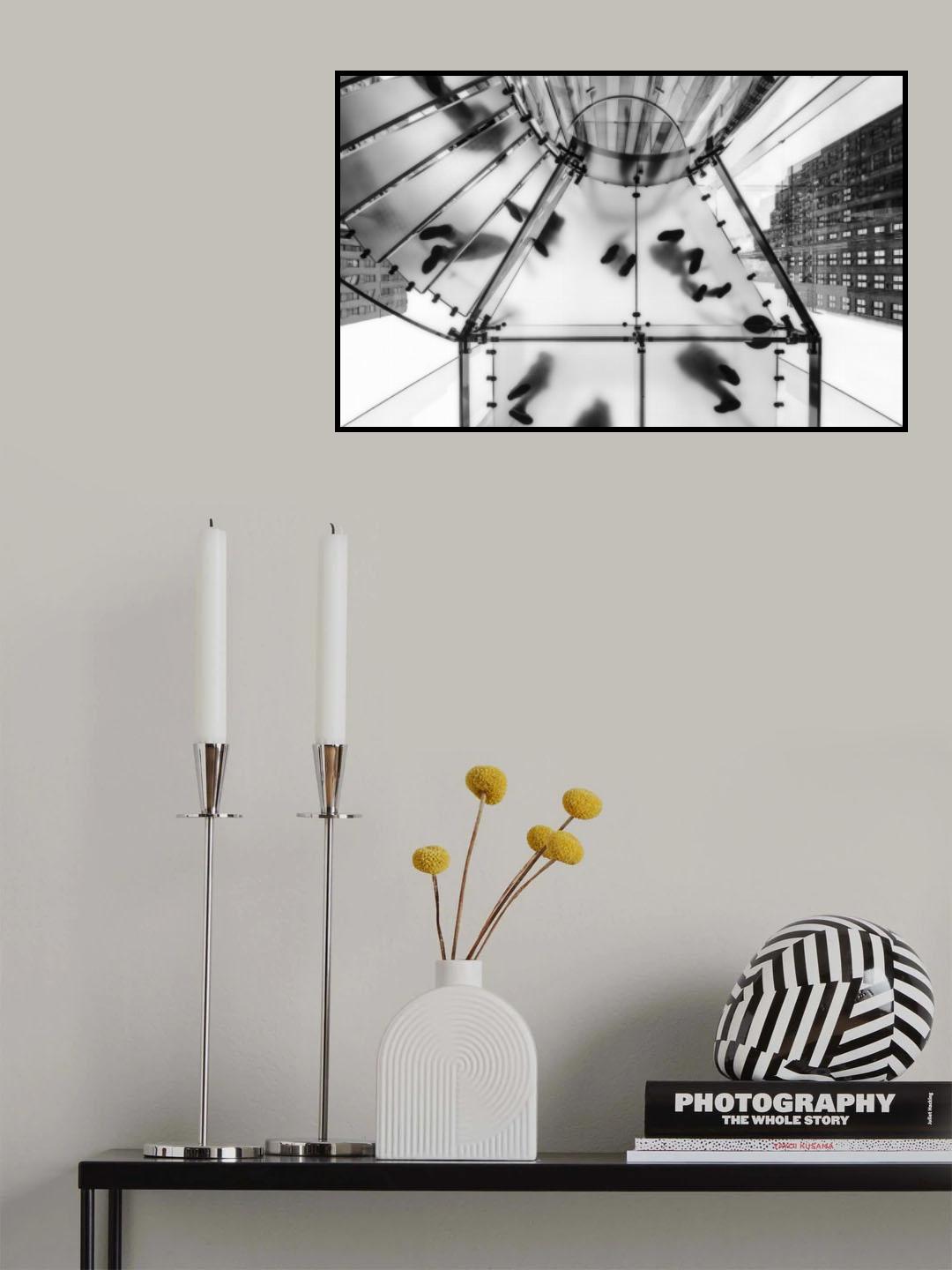 Walking High Poster och Canvastavla