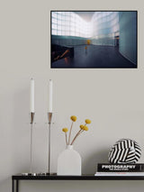 Lights and leading lines at Mudec Poster och Canvastavla