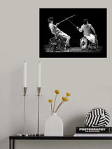 Wheelchair Fencing Poster och Canvastavla