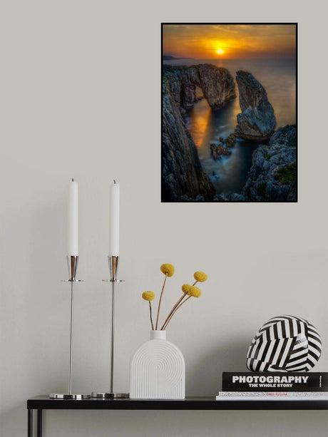 Golden light Poster och Canvastavla