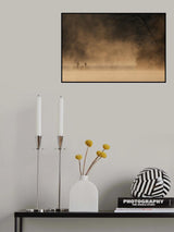 Misty Lake #9 Poster och Canvastavla