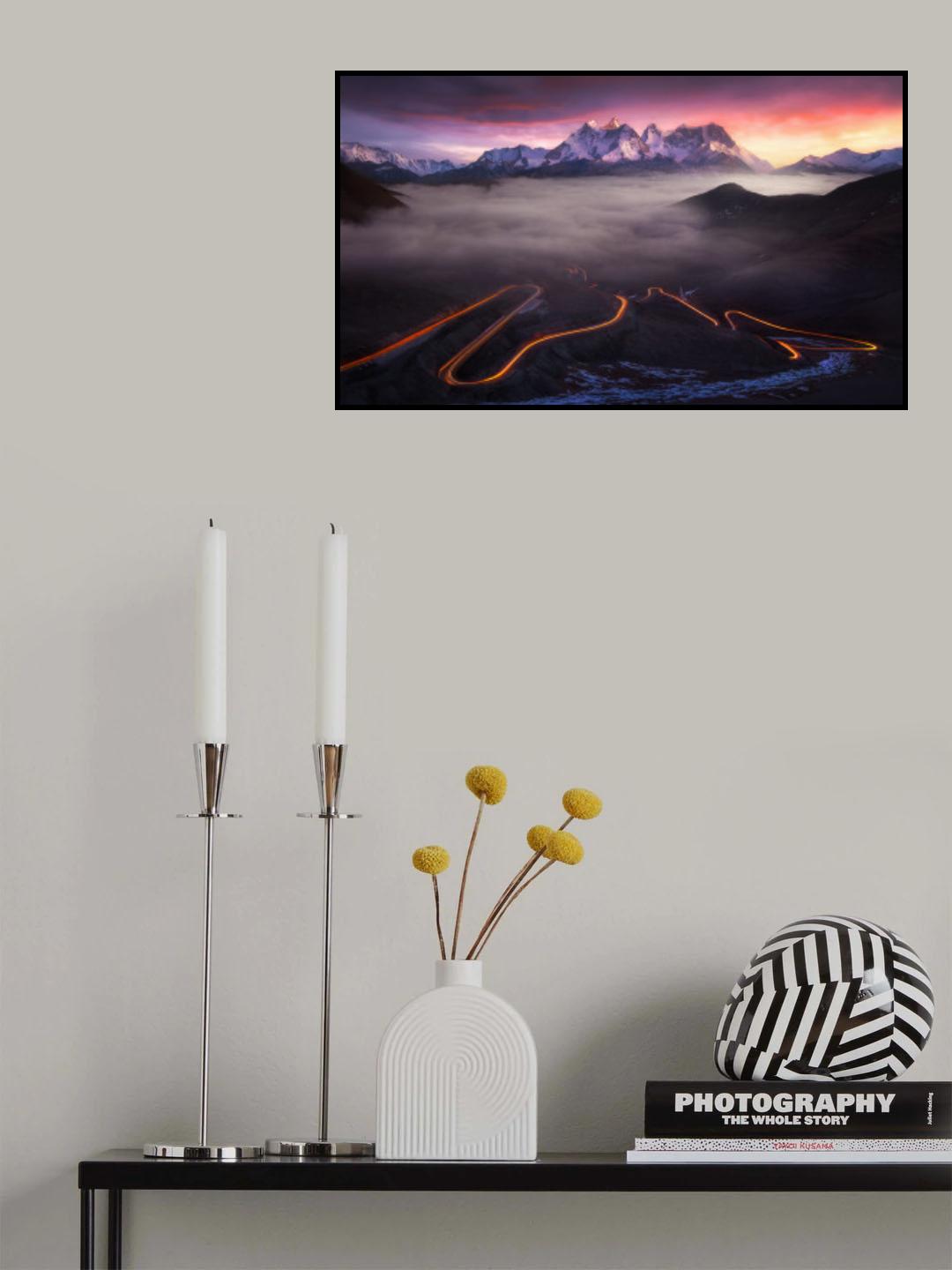 Fringe Area Poster och Canvastavla