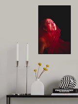 A world dyed in red Poster och Canvastavla
