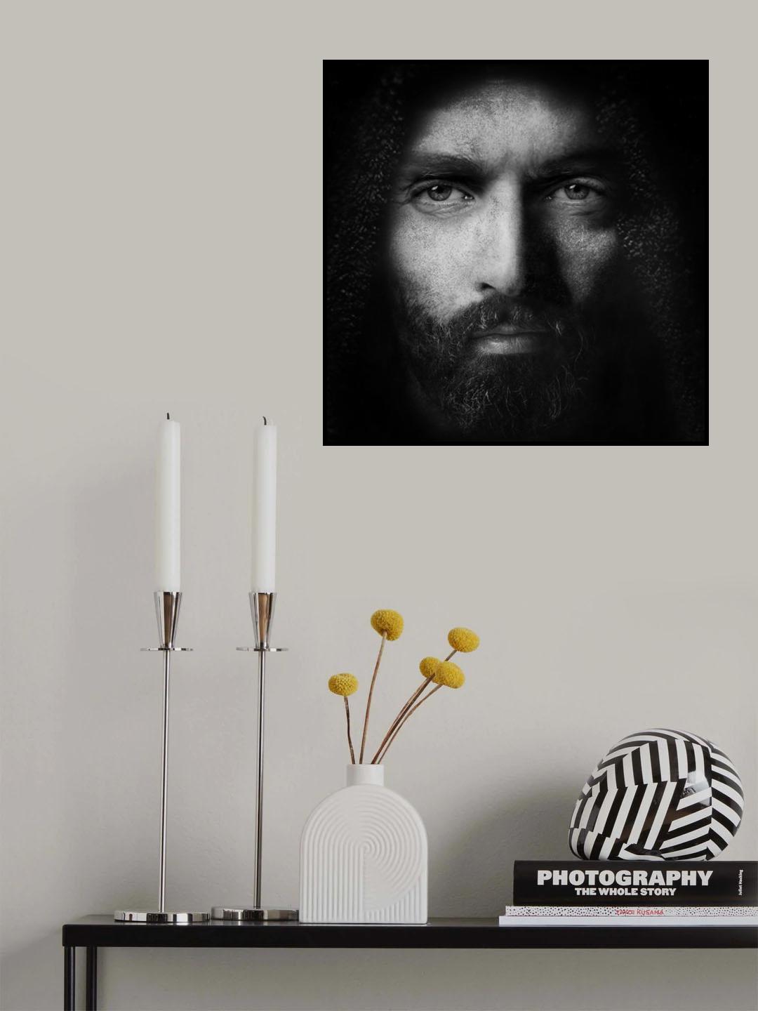 Kurdish Man Poster och Canvastavla