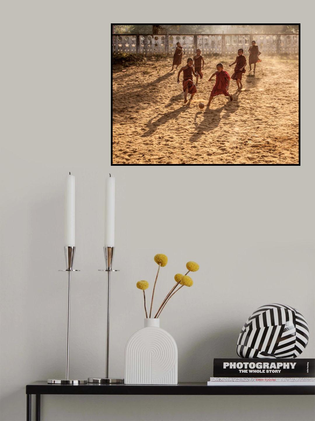 Play is equally important as pray Poster och Canvastavla