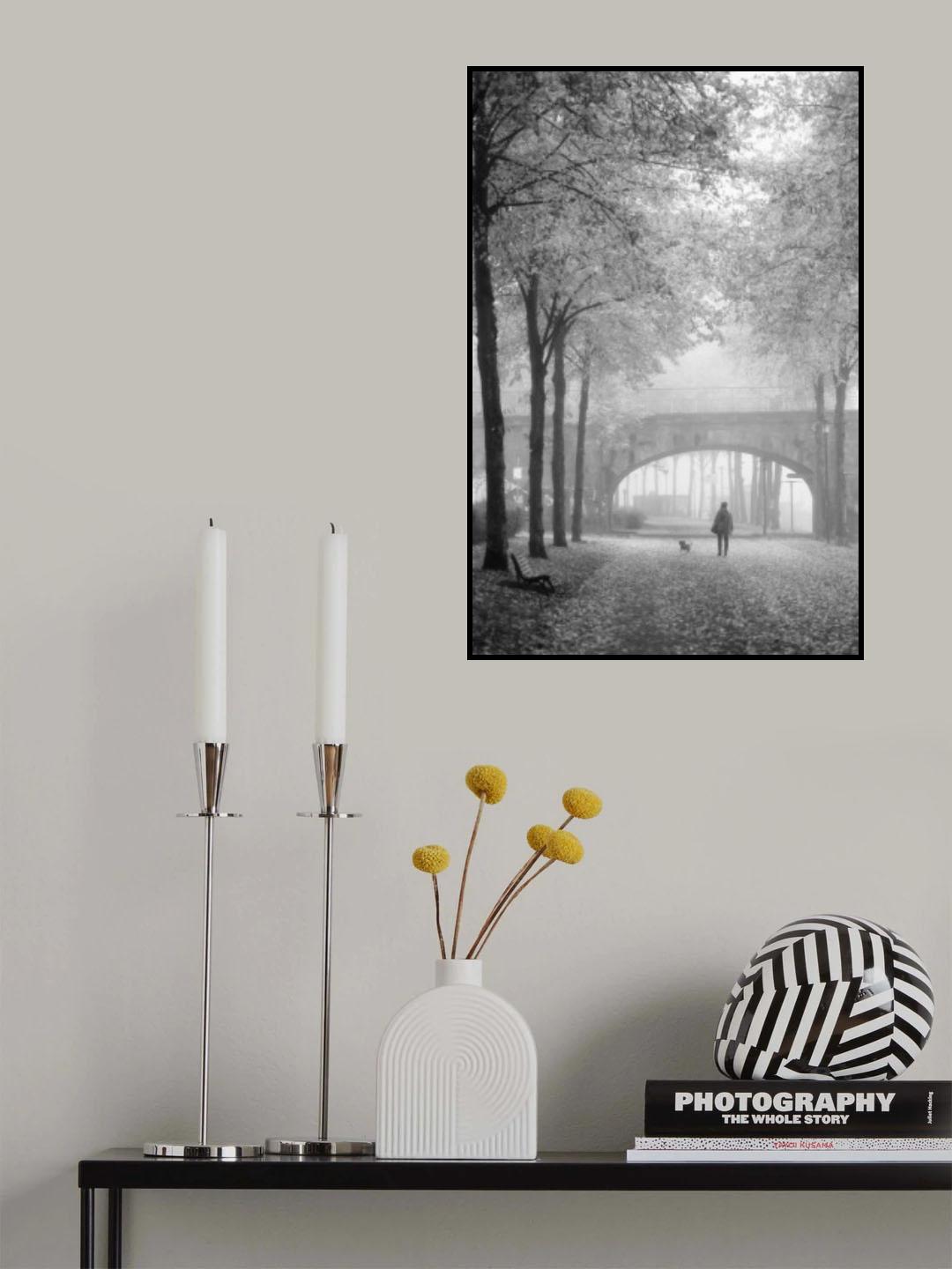 Autumn morning Poster och Canvastavla