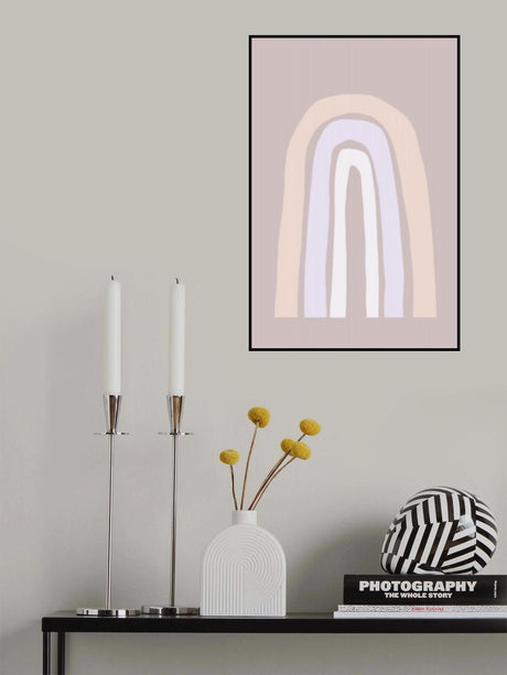 Minimal Rainbow No 1 Poster och Canvastavla
