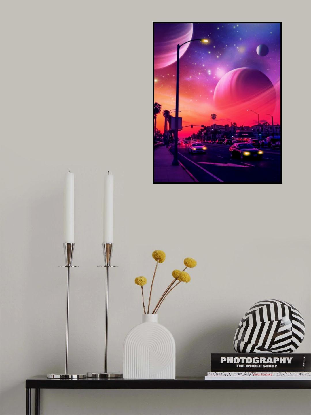 Space drice Poster och Canvastavla