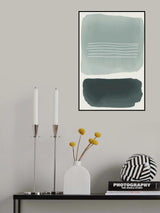 Watercolor Shapes Series #1 Poster och Canvastavla