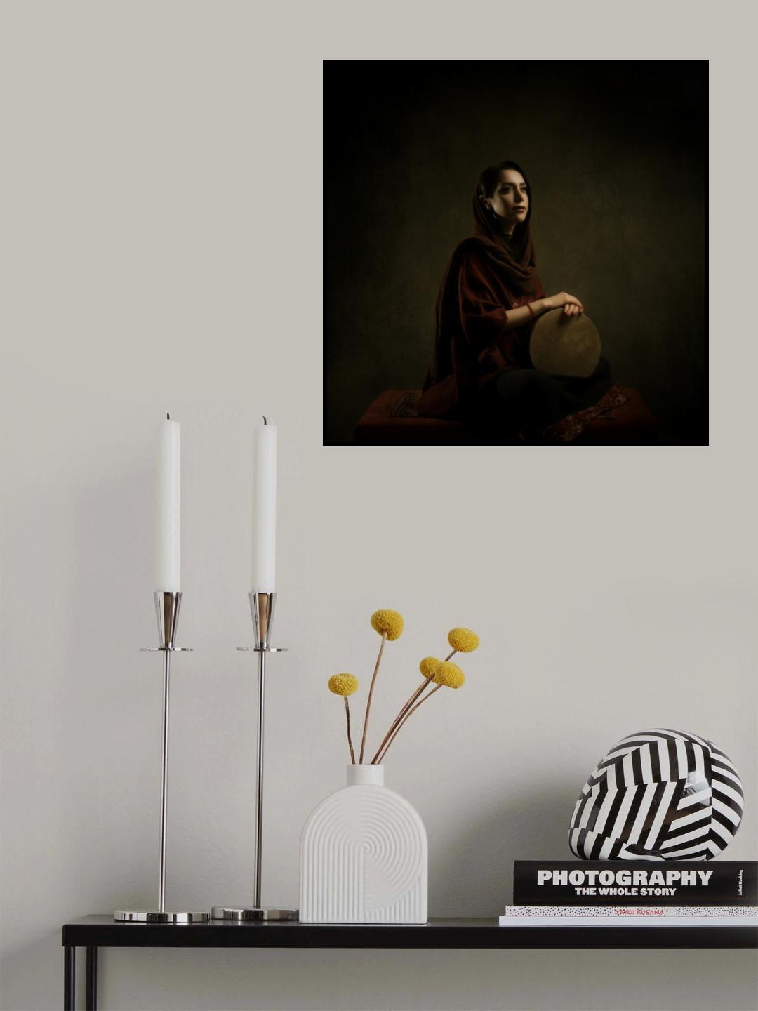 Persian Girl Poster och Canvastavla