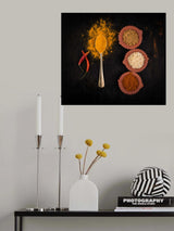 Food Art 'Spices' Poster och Canvastavla