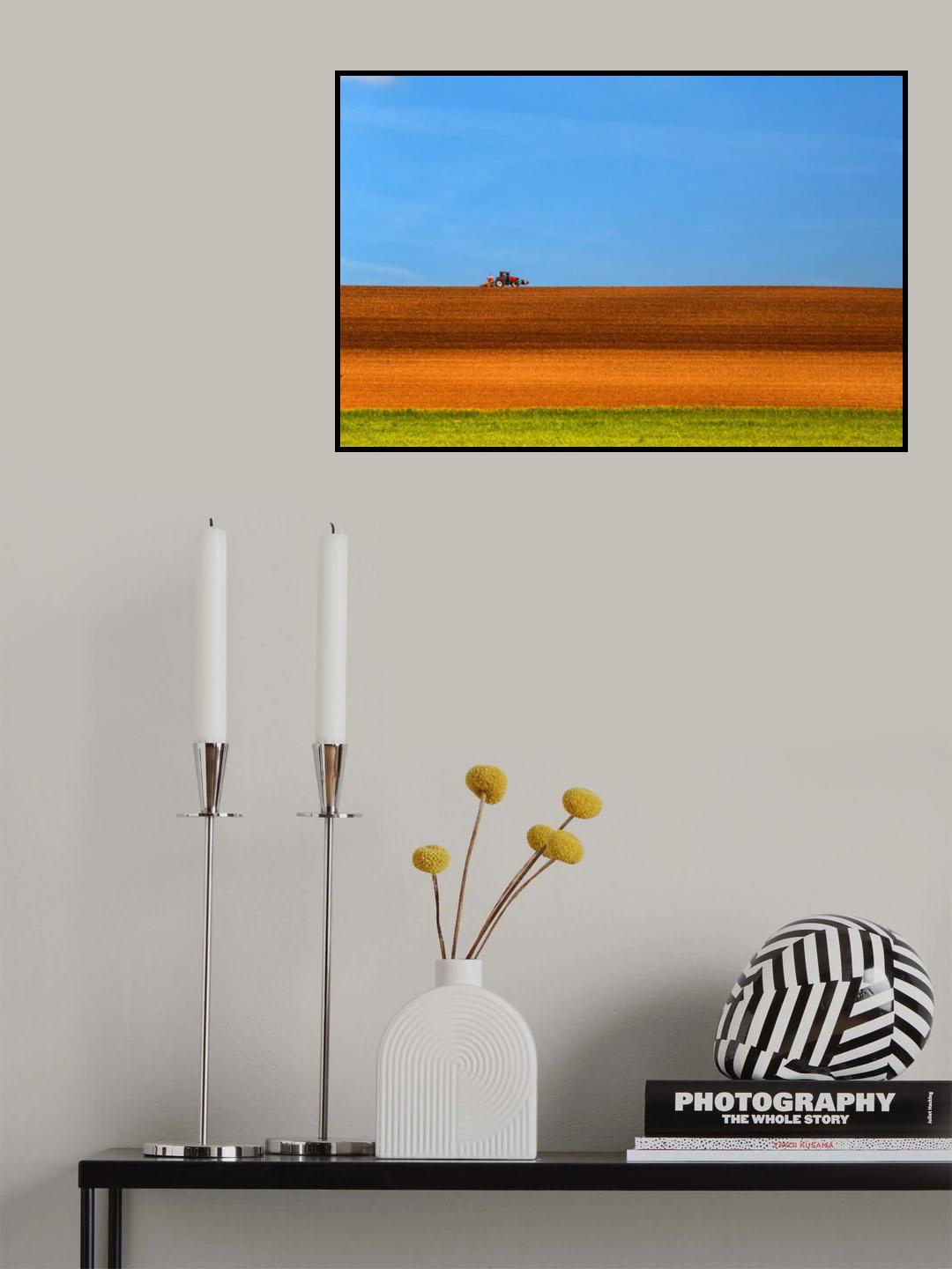 The Tractor Poster och Canvastavla