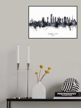 Kuwait City Skyline Poster och Canvastavla