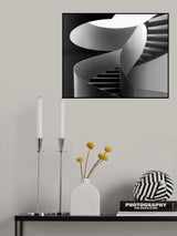 Curved lines Poster och Canvastavla