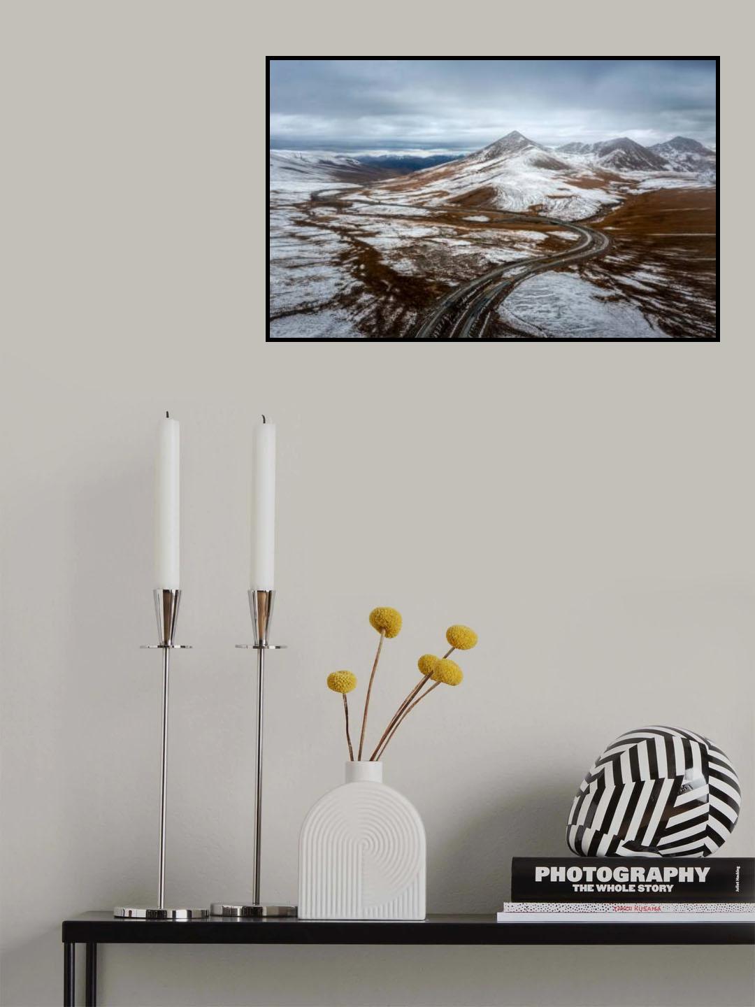 Road To Sky Poster och Canvastavla