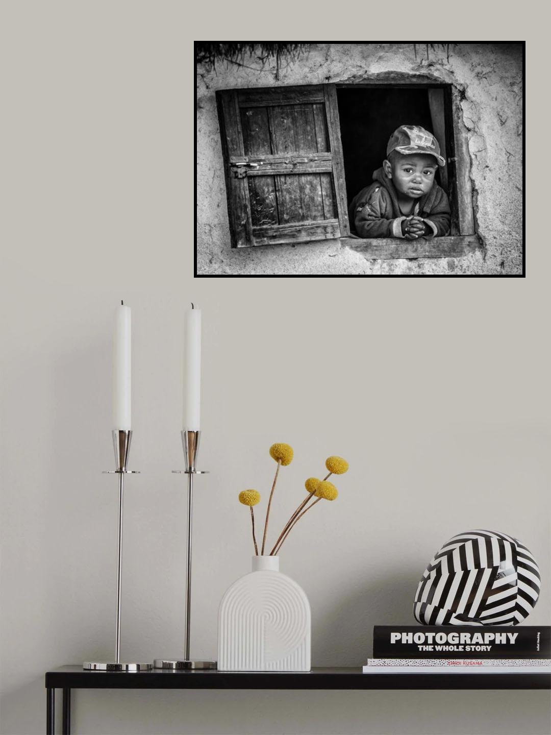 Little window Poster och Canvastavla