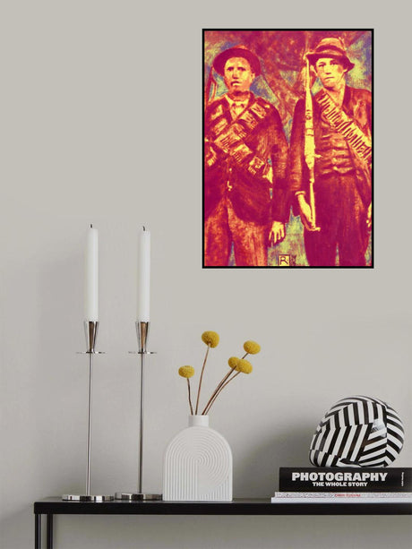 Crimson Soldiers Poster och Canvastavla