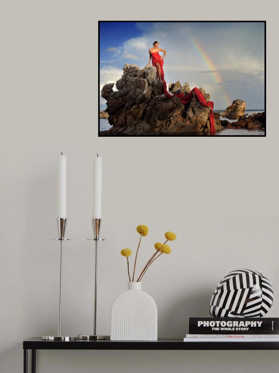 Over the Rainbow Poster och Canvastavla