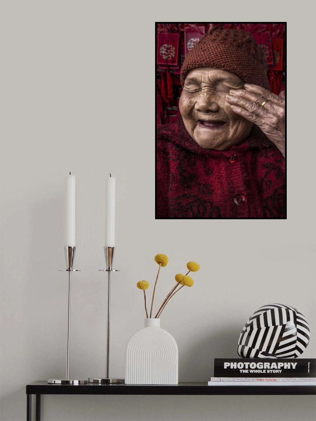 Grandma’s Laugh Poster och Canvastavla