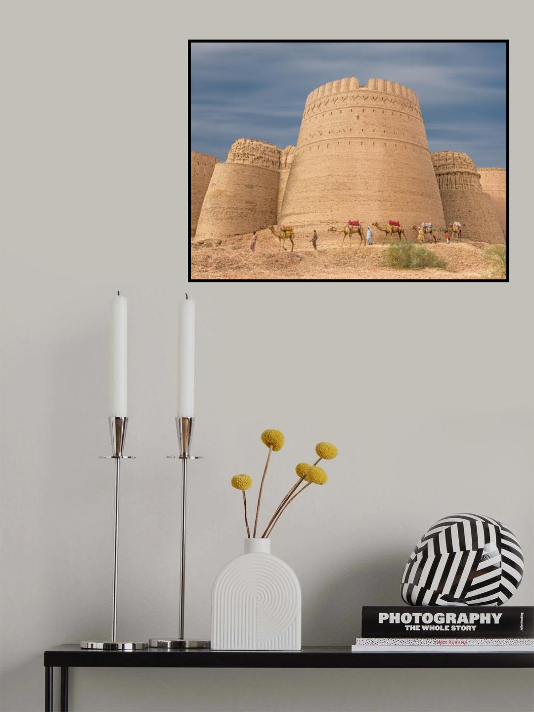 Derawar Fort Poster och Canvastavla