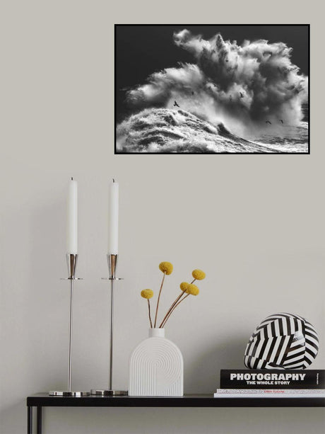 BIRDS IN THE STORM (Part 11) Poster och Canvastavla