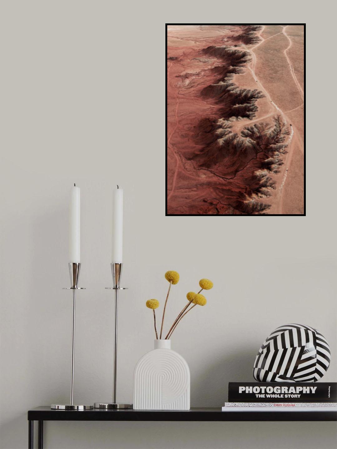 The Red Mountain #5 Poster och Canvastavla