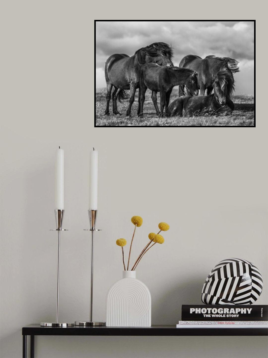 Happy Family Poster och Canvastavla