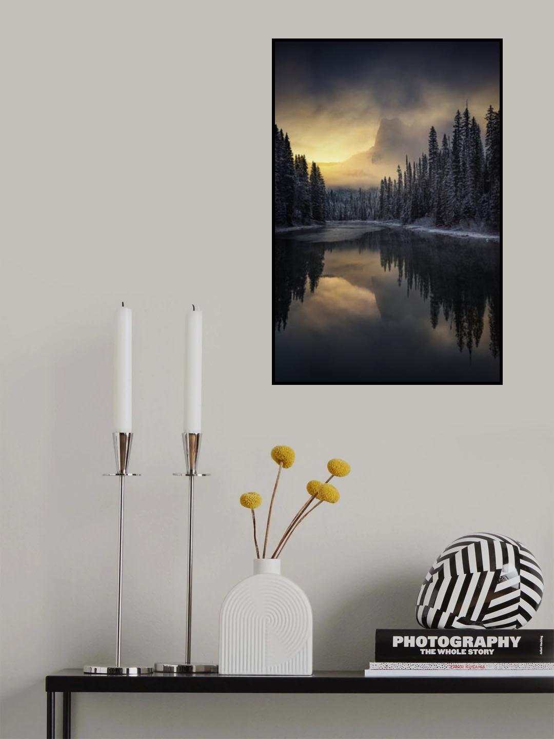 Emerald  Lake, Canada Poster och Canvastavla