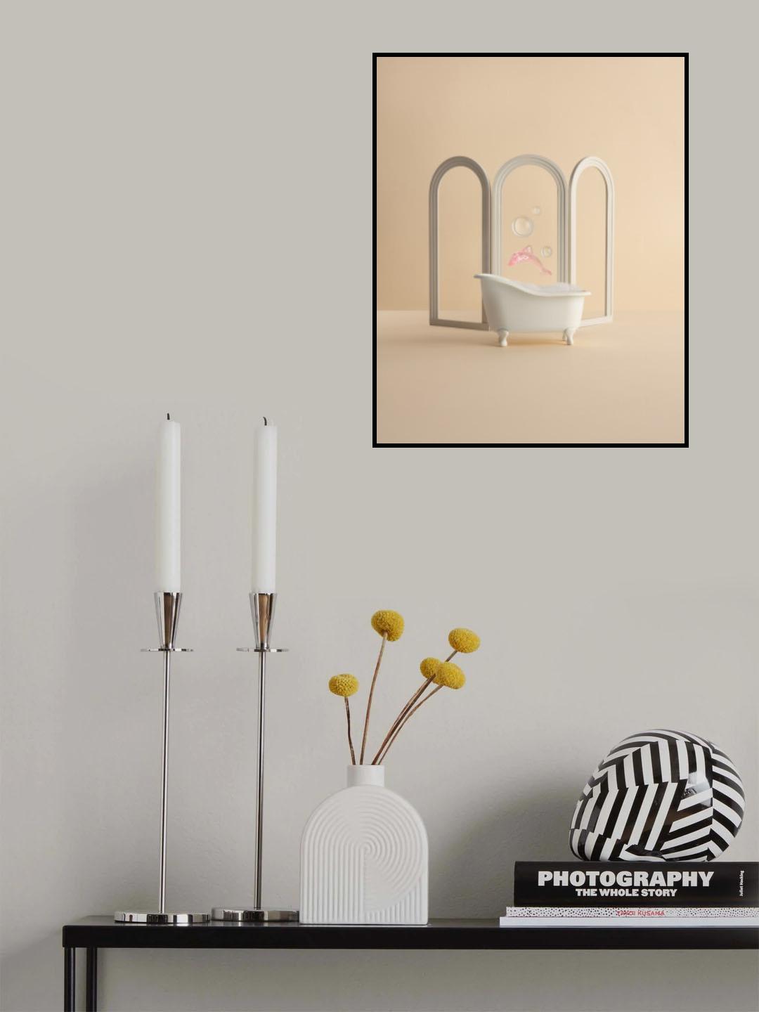 Delfín Poster och Canvastavla