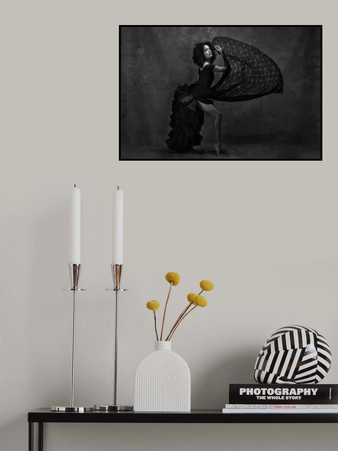Ballet dance Poster och Canvastavla