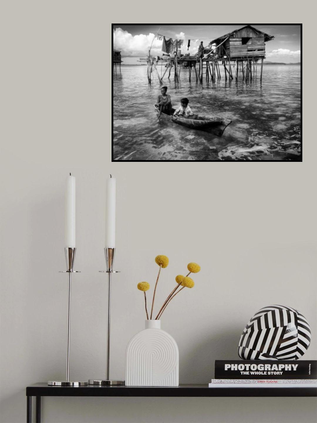 Our home - lifestyles of the sea gipsy peoples Poster och Canvastavla