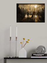 Sundown in the city Poster och Canvastavla