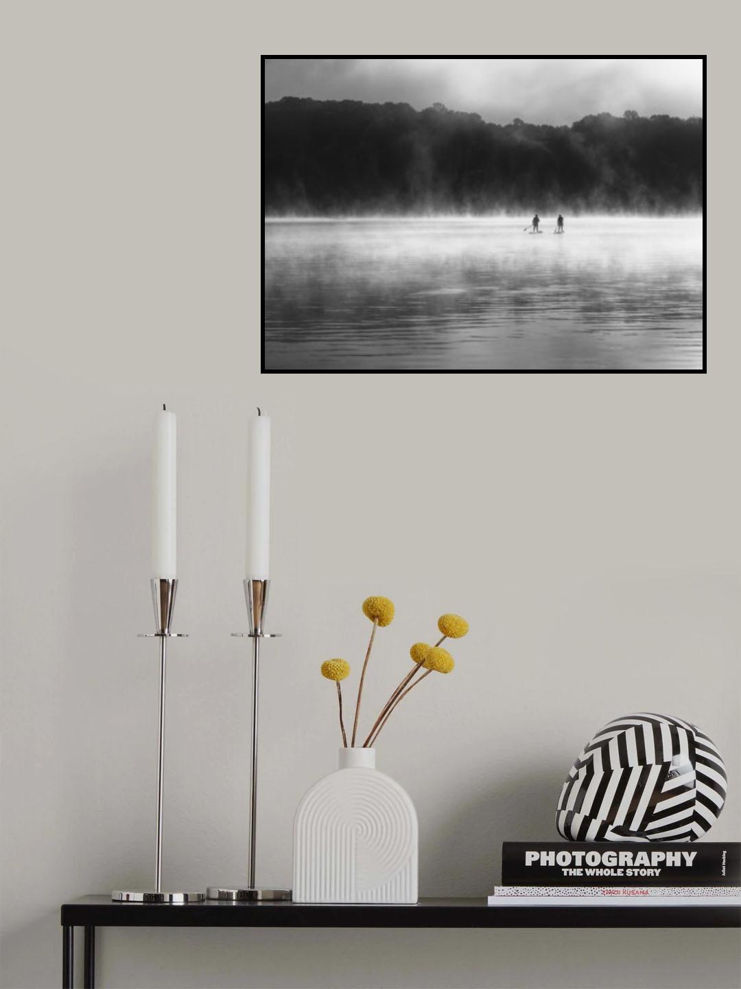 The Misty Morning Poster och Canvastavla