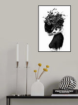 Astronaut girl Poster och Canvastavla