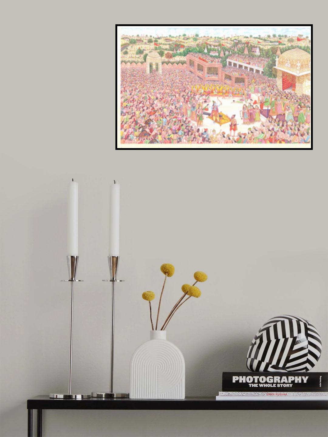 Sita ji Swaymvar Poster och Canvastavla