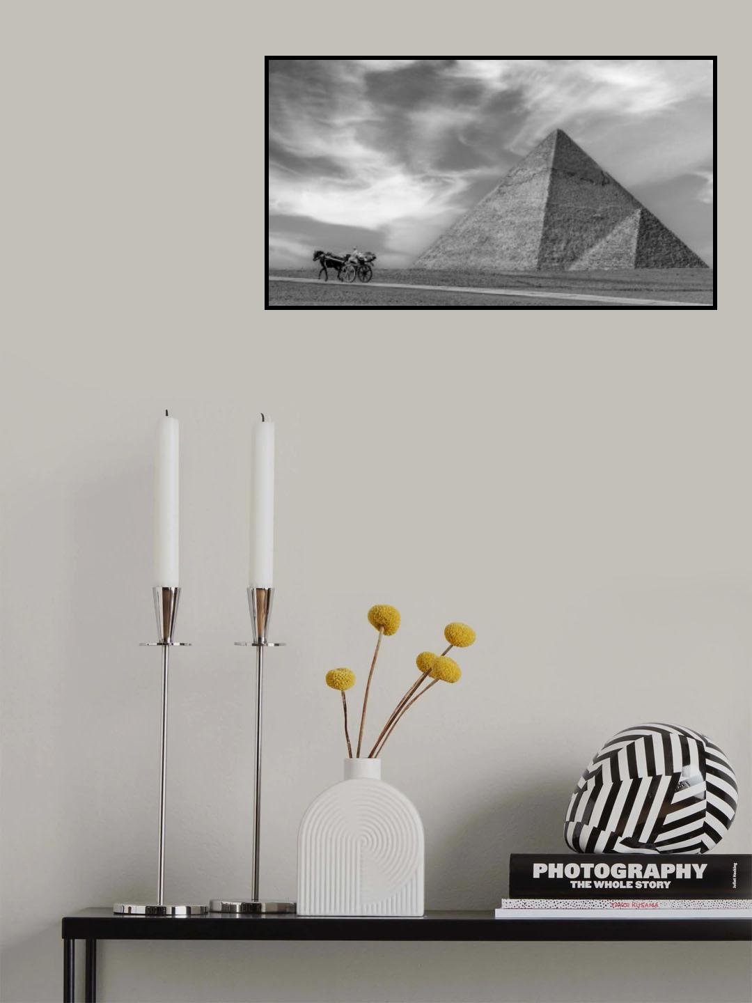 Pyramids Poster och Canvastavla