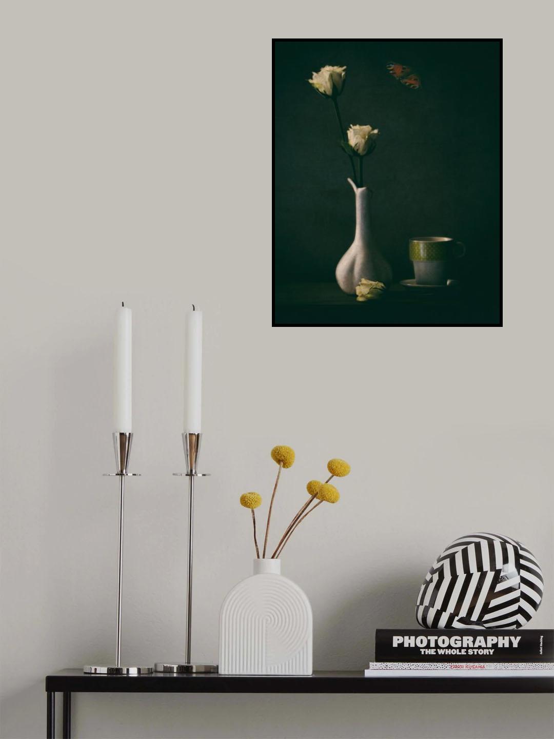 White Roses Poster och Canvastavla