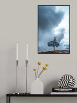 In the mist of the Geyser Poster och Canvastavla