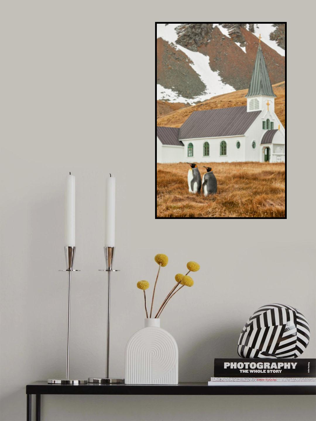 On the way to church Poster och Canvastavla
