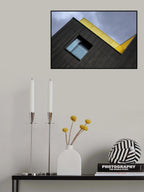 The yellow balcony Poster och Canvastavla