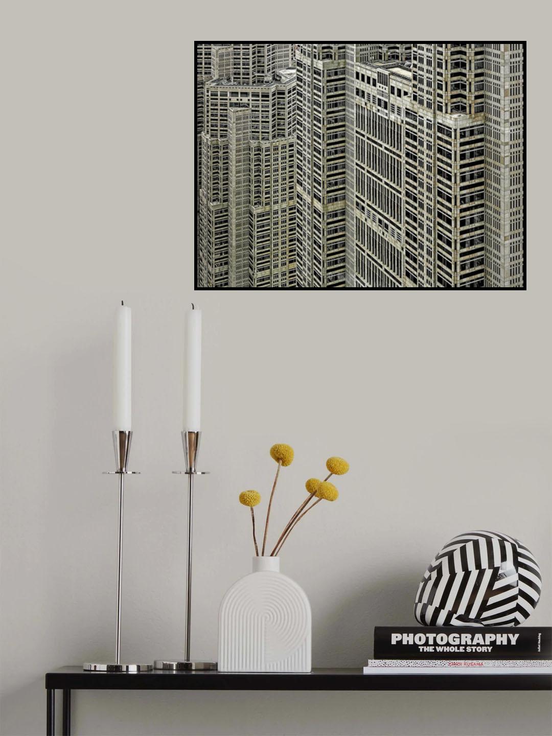 Urban forest Poster och Canvastavla
