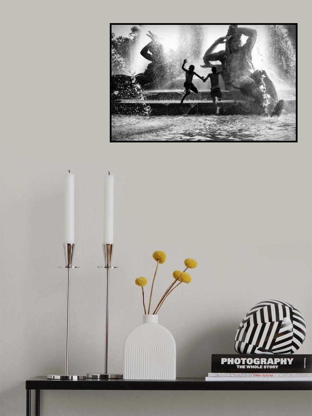 In the Fountain Poster och Canvastavla