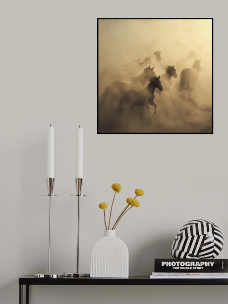 migration of horses Poster och Canvastavla