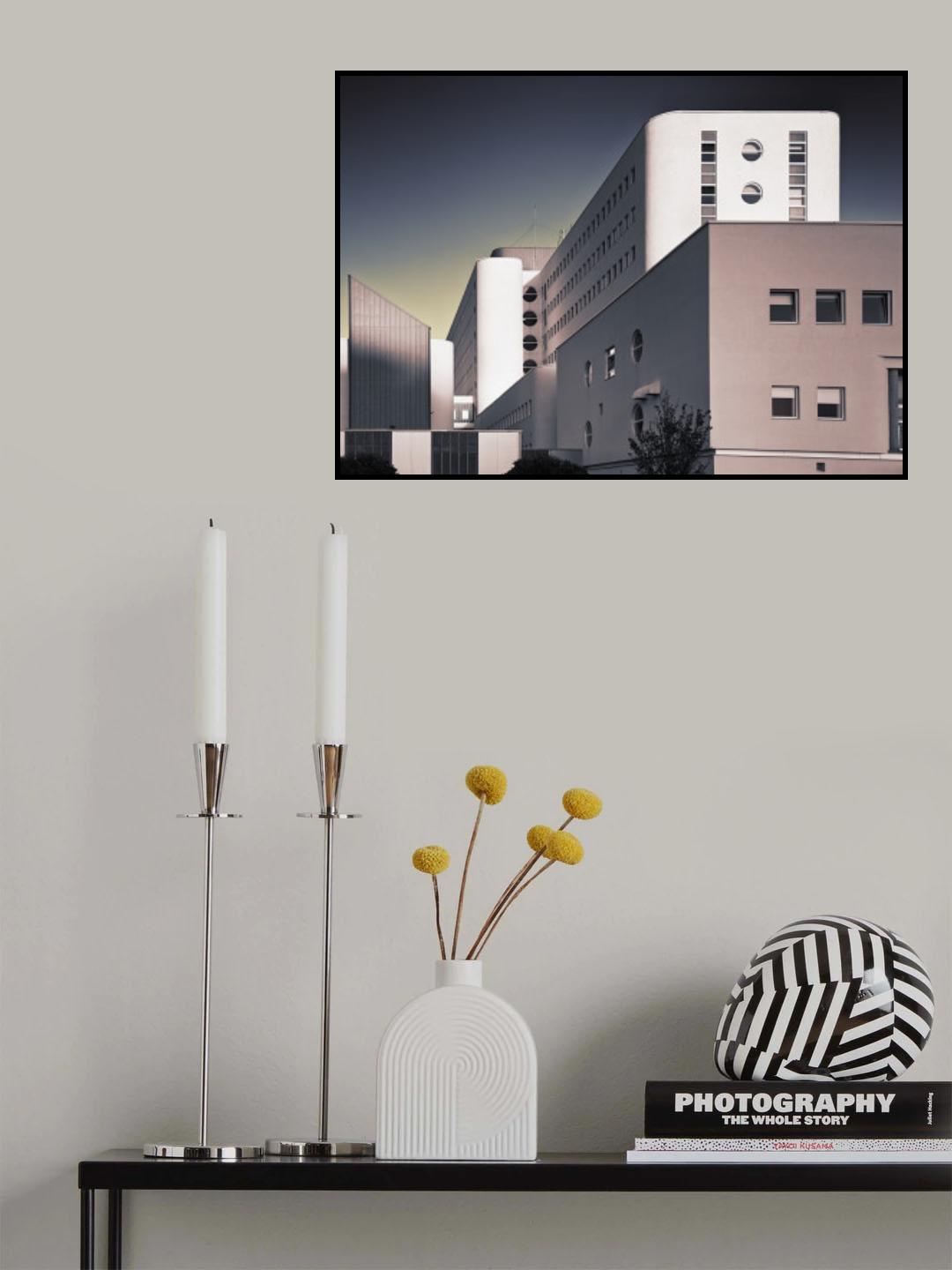 Pastel architectures I (Meixoeiro) Poster och Canvastavla