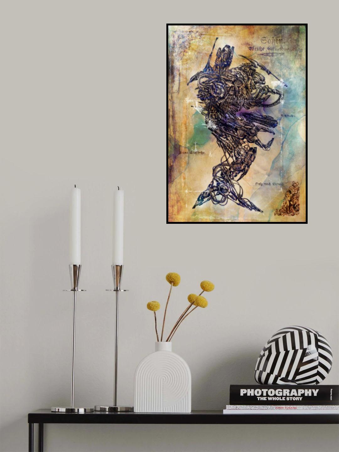 Das Schemat cyborg Poster och Canvastavla