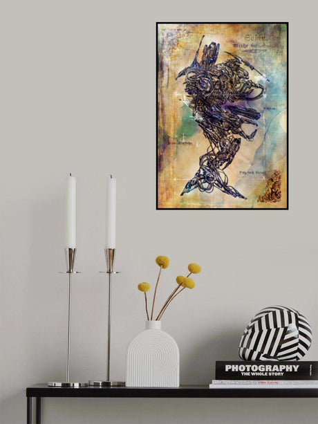 Das Schemat cyborg Poster och Canvastavla