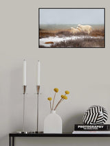 walking on the shore Poster och Canvastavla