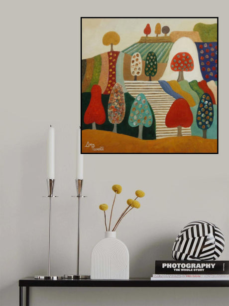 A Plot With No Edges Poster och Canvastavla