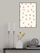 Simple Fresh Strawberry 2 Poster och Canvastavla